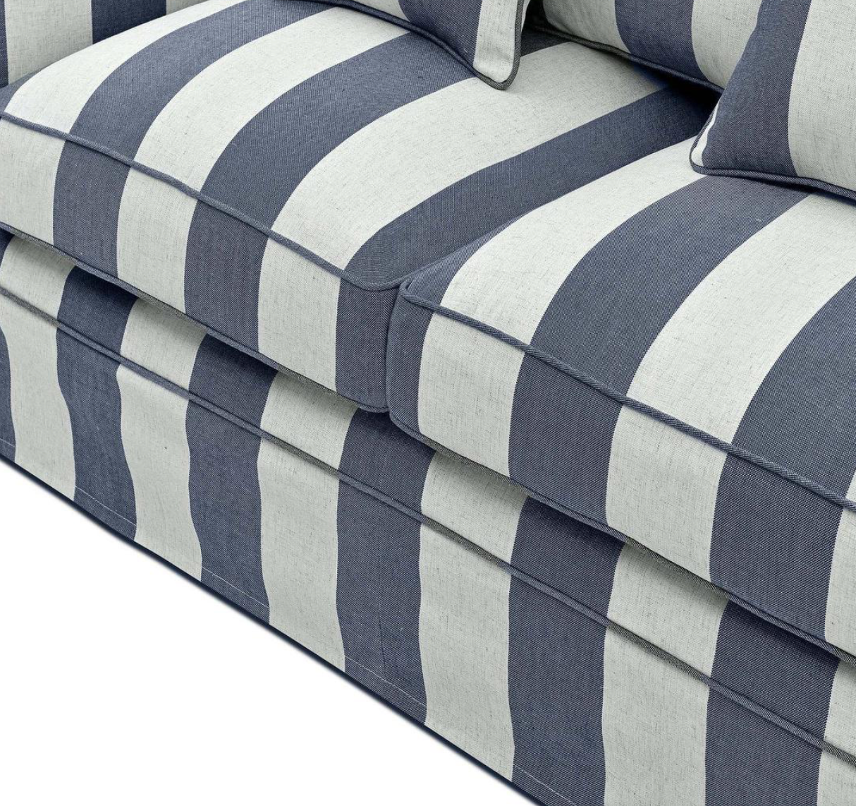 Henley 2 Seater Sofa - Blue/White Stripe