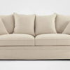 Pre Order: Henley 3 Seater Sofa - Linen Blend Beige