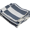 Henley 2 Seater Slip Cover - Blue/ White Stripe