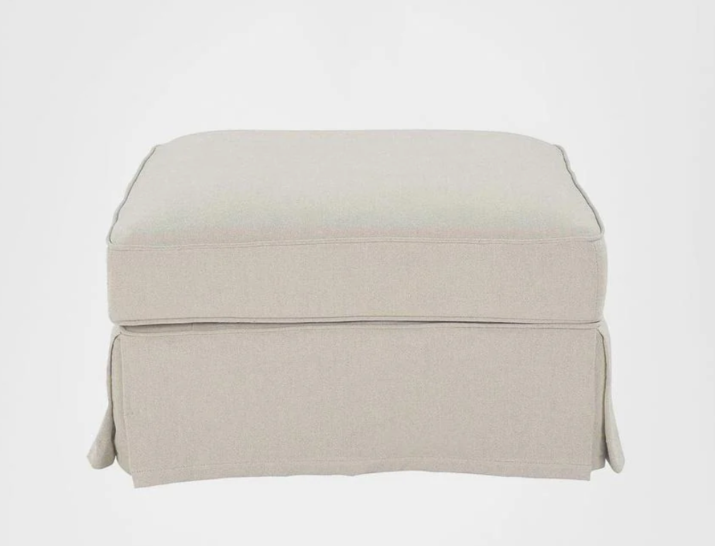 Pre Order: Henley Ottoman - Beige