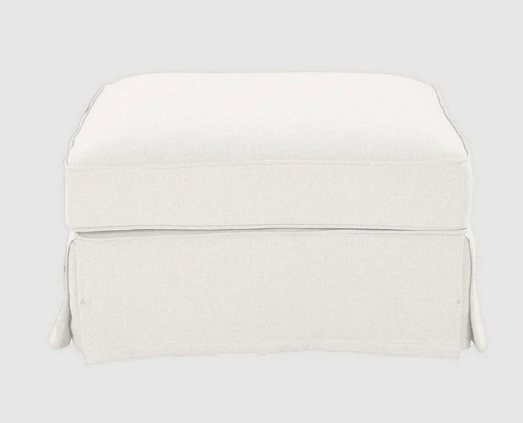 Pre Order: Henley Ottoman - Ivory