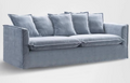 Fairhaven 3 Seater Sofa - Blue